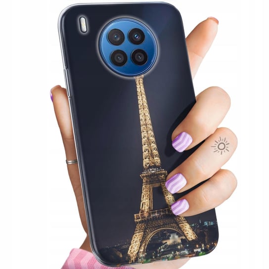 Etui Do Huawei Nova 8I Wzory Paryż Francja Eiffel Obudowa Pokrowiec Case Huawei