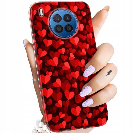 Etui Do Huawei Nova 8I Wzory Walentynki Miłość Serce Obudowa Pokrowiec Case Huawei