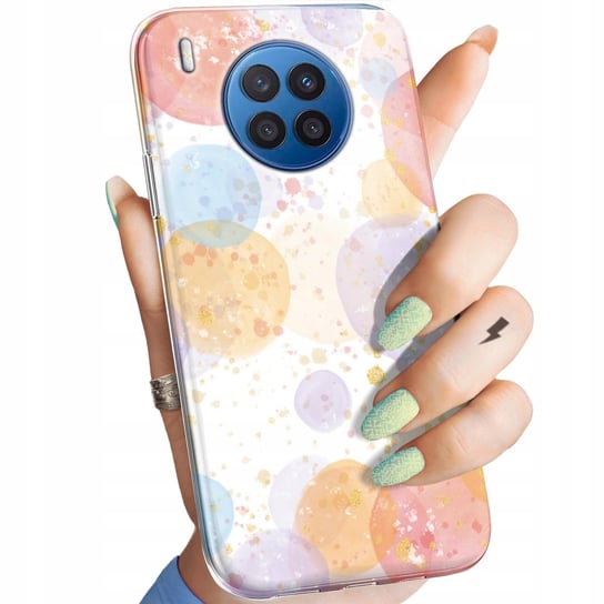 Etui Do Huawei Nova 8I Wzory Watercolor Akwarela Obraz Obudowa Pokrowiec Huawei