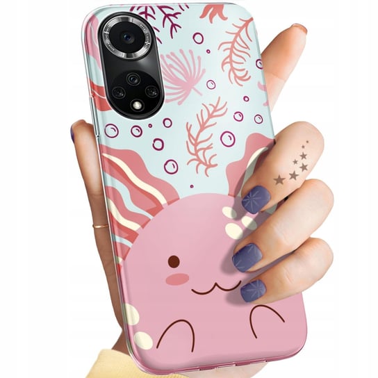 Etui Do Huawei Nova 9 / Honor 50 Wzory Axolotl Aksolotl Z Aksolotlem Case Huawei