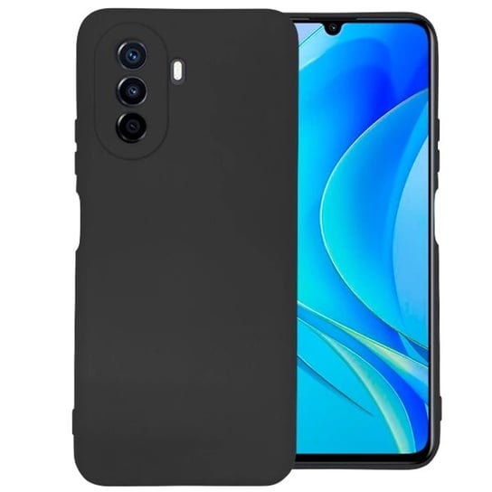 Etui Do Huawei Nova Y70 Czarne Matowe Slim Case Huawei