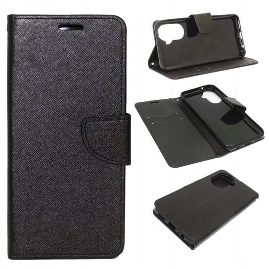 Etui do Huawei Nova Y70 MGA-LX9 Fancy Diary czarne Pokrowiec Obudowa Case GSM-HURT