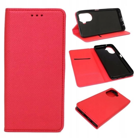 Etui do Huawei Nova Y70 MGA-LX9 Smart Magnet czerwone Pokrowiec Obudowa GSM-HURT
