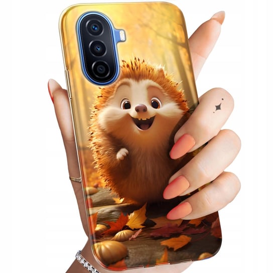 Etui Do Huawei Nova Y70 Wzory Jeżyk Jeż Jeżyki Obudowa Pokrowiec Case Huawei