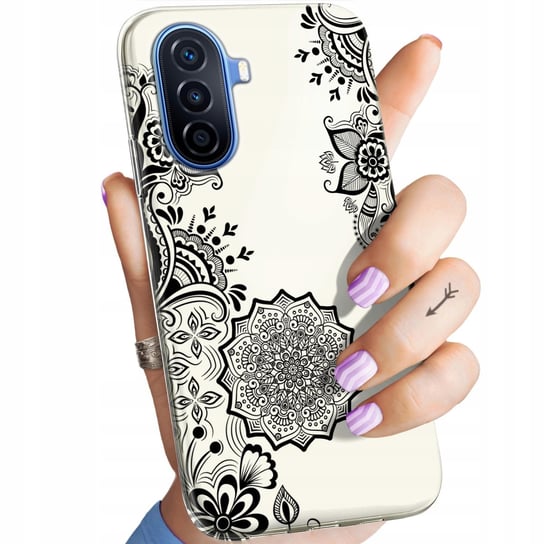 Etui Do Huawei Nova Y70 Wzory Mandala Buddyzm Sztuka Wzory Obudowa Case Huawei