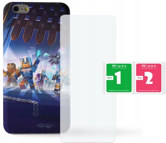 Etui Do Huawei P Smart 18 - Gry Minecraft+Szkło G003 Inna marka