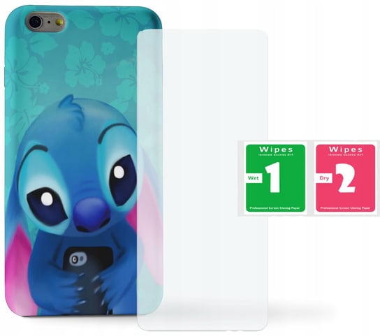 Etui do Huawei P Smart 18 - LILO I STITCH+SZKŁO Inna marka