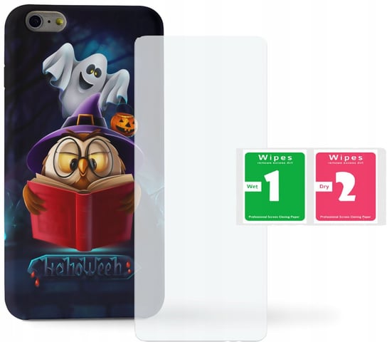 Etui do Huawei P Smart 19 - RÓŻNE-HALOWEEN+SZKŁO Inna marka