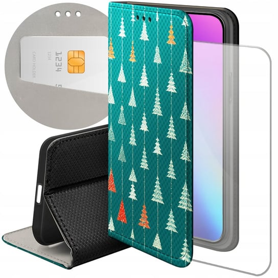 Etui Do Huawei P Smart 2019 Wzory Choinka Święta Boże Narodzenie +Szkło Hello Case