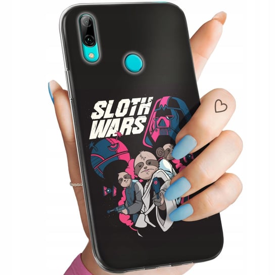 ETUI DO HUAWEI P SMART 2019 WZORY GWIEZDNE WOJNY STAR WARS MANDALORIAN CASE Huawei