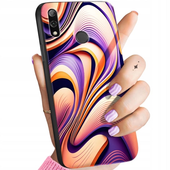 Etui Do Huawei P Smart 2019 Wzory Iluzja Kolorowe Abstrakcja Geometryczne Hello Case
