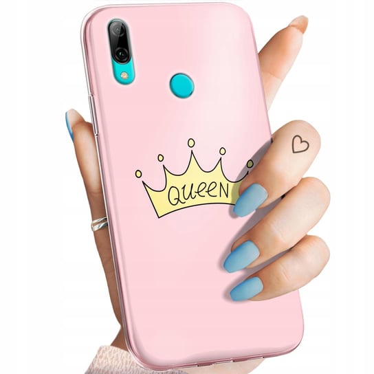 Etui Do Huawei P Smart 2019 Wzory Księżniczka Queen Princess Obudowa Case Huawei