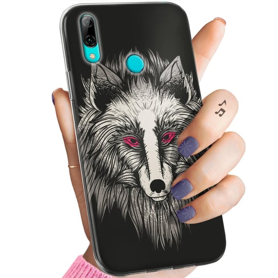Etui Do Huawei P Smart 2019 Wzory Wilk Wilkołak Wolf Wilczyca Obudowa Case Huawei