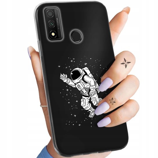 Etui Do Huawei P Smart 2020 Wzory Astronauta Kosmonauta Rakieta Obudowa Huawei