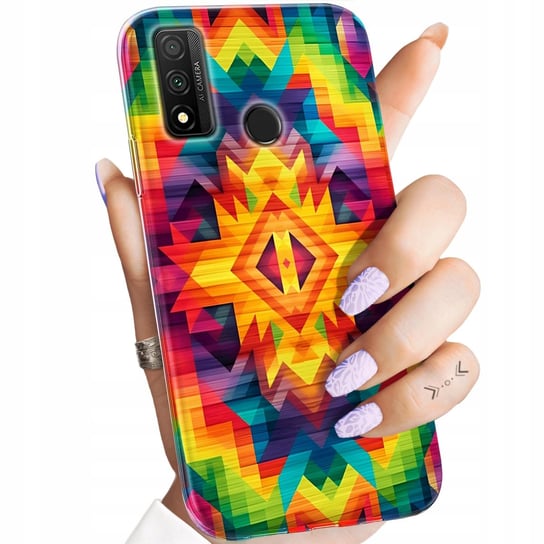 ETUI DO HUAWEI P SMART 2020 WZORY AZTECKIE AZTEC AZTECY OBUDOWA POKROWIEC Huawei