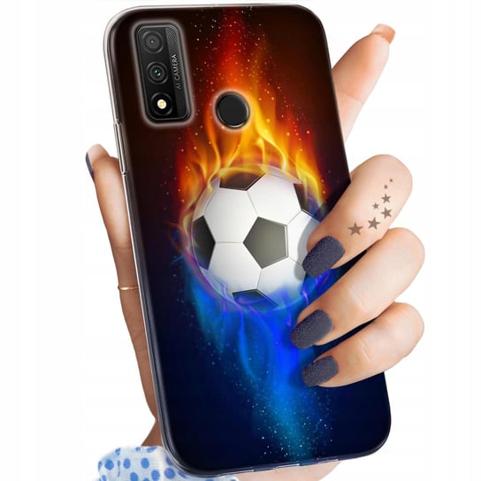 Etui Do Huawei P Smart 2020 Wzory Sport Piłkarskie Piłka Nożna Obudowa Case Huawei