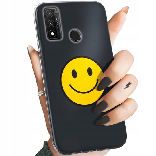 Etui Do Huawei P Smart 2020 Wzory Uśmiech Smile Emoji Obudowa Pokrowiec Huawei