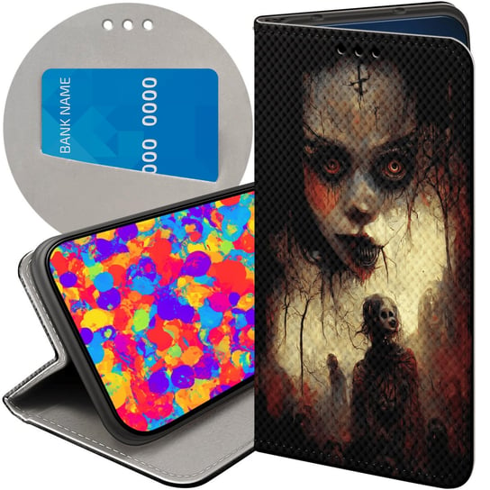 Etui Do Huawei P Smart 2021 Wzory Halloween Zombie Dynie Czaszki Czarownice Huawei