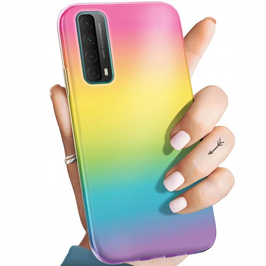 ETUI DO HUAWEI P SMART 2021 WZORY LGBT RÓWNOŚĆ PRIDE OBUDOWA POKROWIEC CASE Huawei