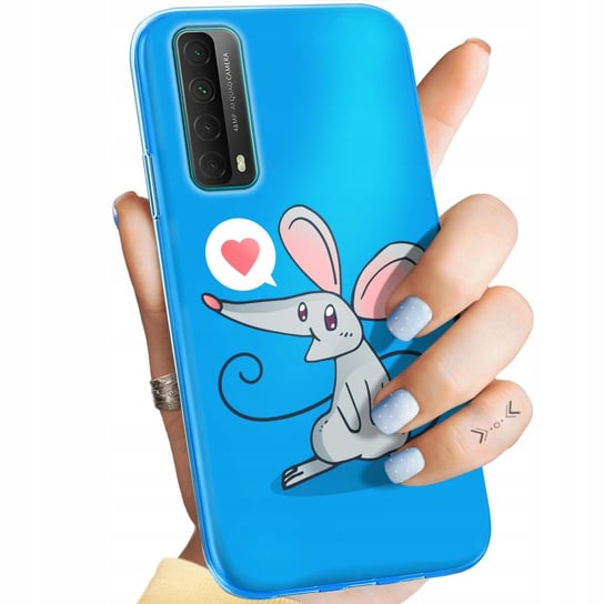 ETUI DO HUAWEI P SMART 2021 WZORY MYSZKA MOUSE MINI OBUDOWA POKROWIEC CASE Huawei