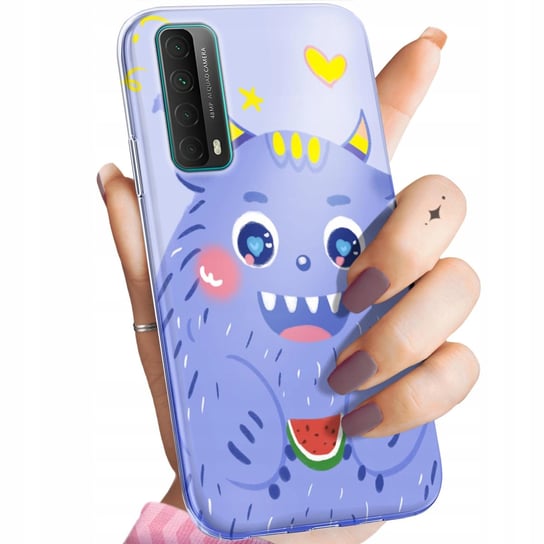 ETUI DO HUAWEI P SMART 2021 WZORY POTWORY POTWÓR MONSTER OBUDOWA POKROWIEC Huawei