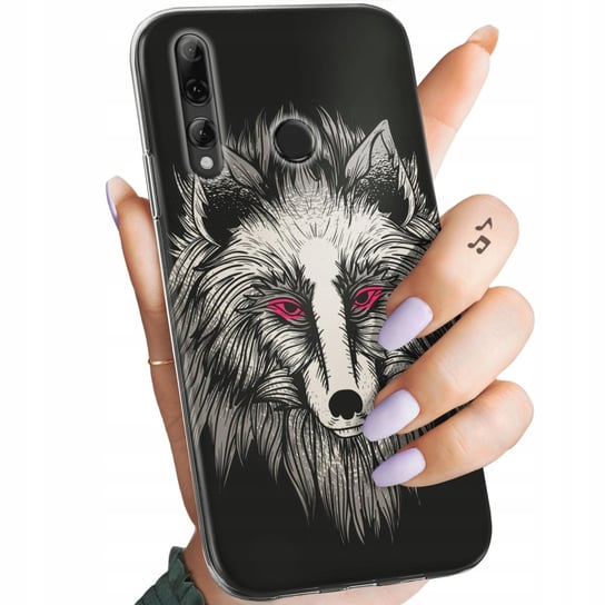 Etui Do Huawei P Smart Plus 2019 Wzory Wilk Wilkołak Wolf Wilczyca Obudowa Huawei