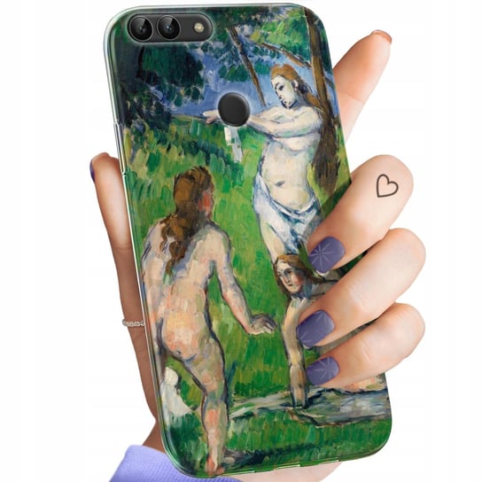 ETUI DO HUAWEI P SMART WZORY PAUL CEZANNE PEJZAŻ PORTRET OBUDOWA POKROWIEC Huawei