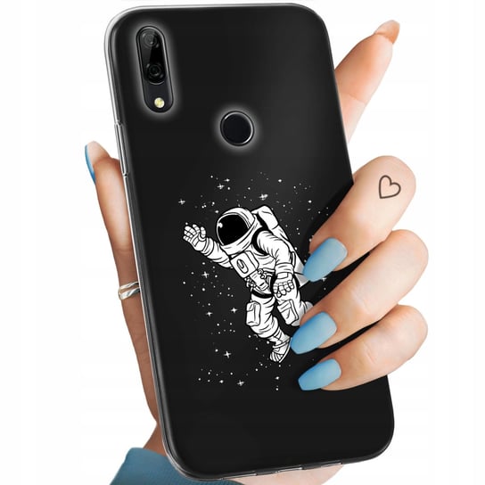 Etui Do Huawei P Smart Z Wzory Astronauta Kosmonauta Rakieta Obudowa Case Huawei