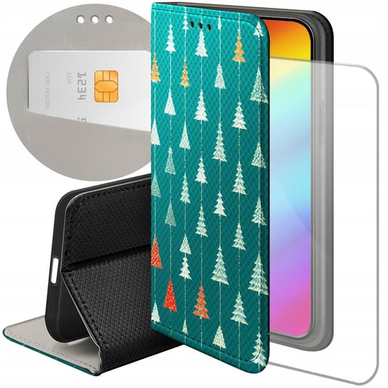 Etui Do Huawei P Smart Z Wzory Choinka Święta Boże Narodzenie Case +Szkło Hello Case