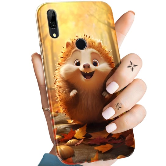 Etui Do Huawei P Smart Z Wzory Jeżyk Jeż Jeżyki Obudowa Pokrowiec Case Huawei