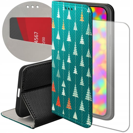 Etui Do Huawei P10 Lite Wzory Choinka Święta Boże Narodzenie Futerał +Szkło Hello Case