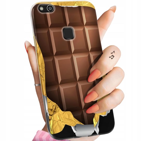 ETUI DO HUAWEI P10 LITE WZORY CZEKOLADA CHOCO SŁODYCZE OBUDOWA POKROWIEC Huawei