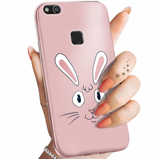 Etui Do Huawei P10 Lite Wzory Królik Zając Bunny Obudowa Pokrowiec Case Huawei