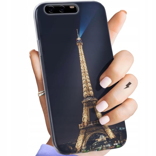 Etui Do Huawei P10 Wzory Paryż Francja Eiffel Obudowa Pokrowiec Case Huawei