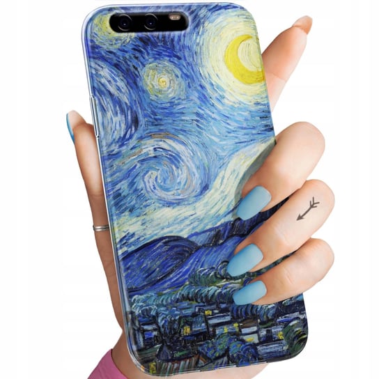 Etui Do Huawei P10 Wzory Vincent Van Gogh Van Gogh Gwieździsta Noc Obudowa Huawei