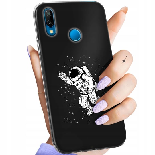 Etui Do Huawei P20 Lite Wzory Astronauta Kosmonauta Rakieta Obudowa Case Huawei