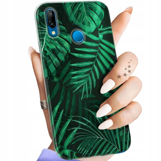 Etui Do Huawei P20 Lite Wzory Liście Liściaste Natura Obudowa Pokrowiec Huawei