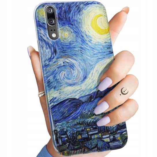 Etui Do Huawei P20 Pro Wzory Vincent Van Gogh Van Gogh Gwieździsta Noc Case Huawei