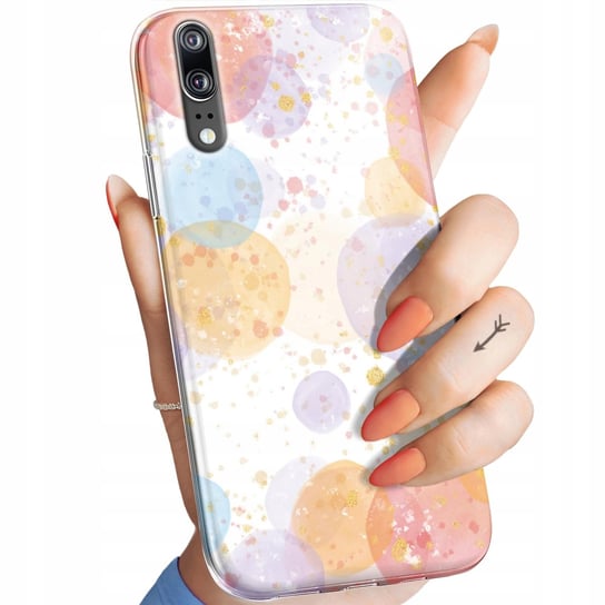 ETUI DO HUAWEI P20 PRO WZORY WATERCOLOR AKWARELA OBRAZ OBUDOWA POKROWIEC Huawei