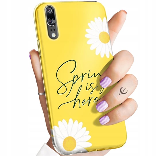 Etui Do Huawei P20 Pro Wzory Wiosna Wiosenne Spring Obudowa Pokrowiec Case Huawei