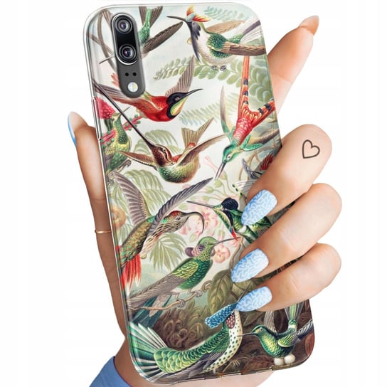 Etui Do Huawei P20 Wzory Ernst Haeckel Przyroda Botanika Obudowa Pokrowiec Huawei