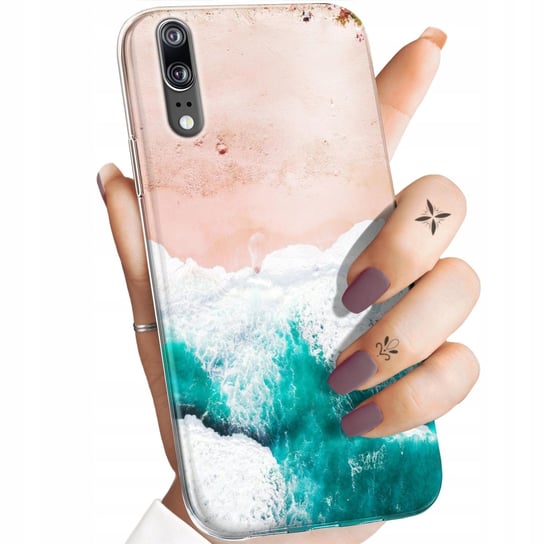 Etui Do Huawei P20 Wzory Natura Przyroda Krajobrazy Obudowa Pokrowiec Case Huawei