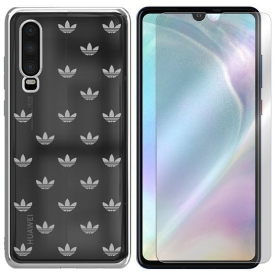 Etui Do Huawei P30 Adidas Clear Case + Szkło 9H Adidas