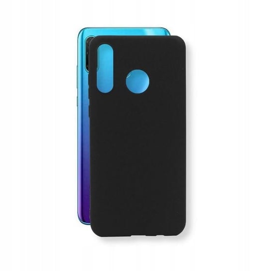 Etui Do Huawei P30 Lite Jelly Case Czarny Matt Pokrowiec Case Obudowa Futerał GSM-HURT