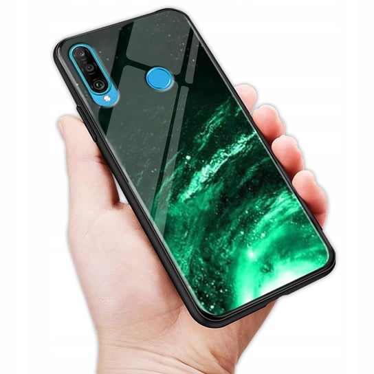 Etui do Huawei P30 Lite Szklane Galaktyka Obudowa STALMAN