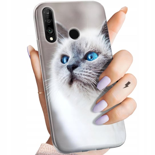 Etui Do Huawei P30 Lite Wzory Animals Zdjęcia Zwierzęta Obudowa Pokrowiec Huawei