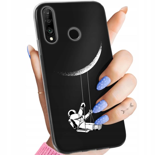 Etui Do Huawei P30 Lite Wzory Kosmos Obudowa Pokrowiec Case Huawei