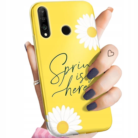 Etui Do Huawei P30 Lite Wzory Wiosna Wiosenne Spring Obudowa Pokrowiec Case Huawei