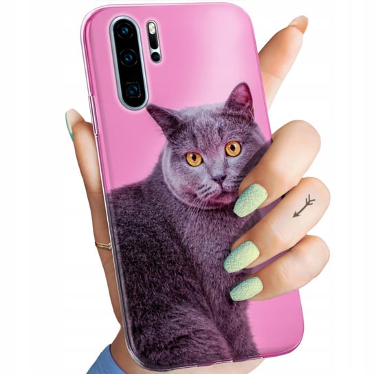 Etui Do Huawei P30 Pro Wzory Koty Kotki Kociaki Obudowa Pokrowiec Case Huawei