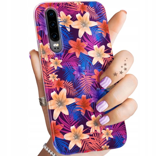 ETUI DO HUAWEI P30 WZORY TROPIC TROPIKALNE TROPIKI EGZOTYKA OBUDOWA CASE Huawei